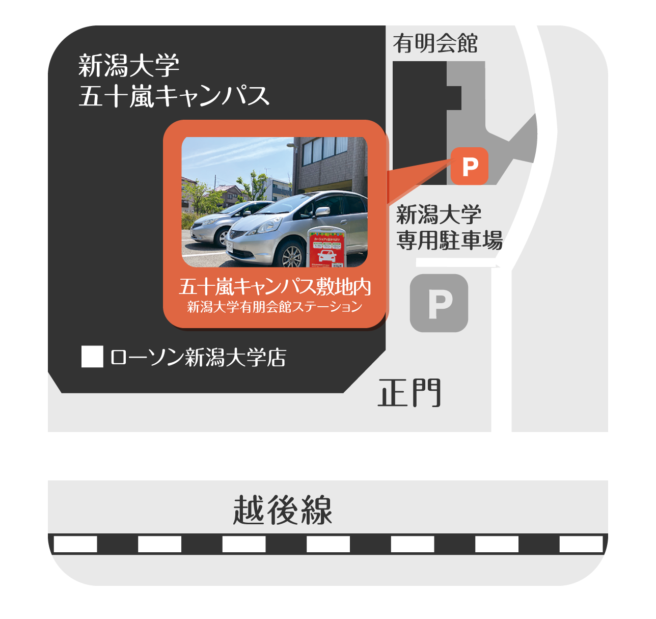 新潟大学有朋会館ステーション(学生専用)